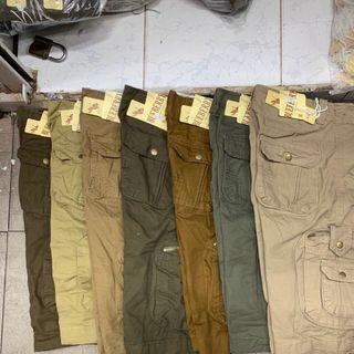 Quần kaki nam túi hộp vải đẹp