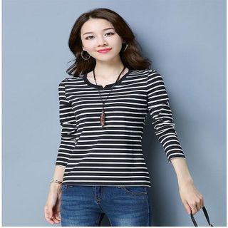 áo thun nữ dài tay siêu mềm mịm