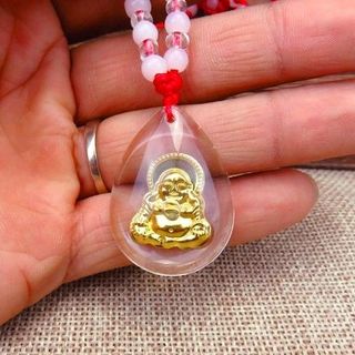 Dây chuyền mặt trong suốt mẫu mới