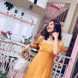 Đầm viền chỉ nổi hình chụp thật- gia công và bán sỏ