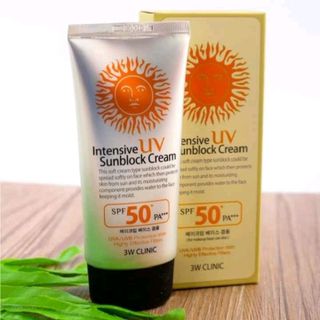 Kem Chống Nắng Hàn Quốc 3W Clinic Intensive Uv Sunblock Spf 50 Pa 70ml