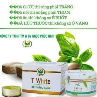 Bột trắng răng TWHITE