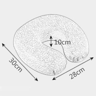 Ruột gối cao su non chữ u