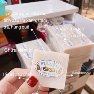 XÀ PHÒNG CÁM GẠO THÁI LAN