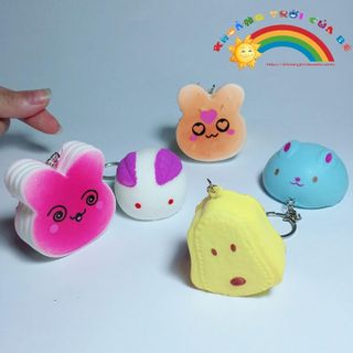 Squishy Đồ Chơi Siêu Phẩm Bánh Quy KHOẢNG TRỜI CỦA BÉ