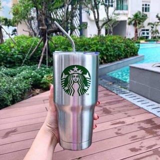 Cốc dữ nhiệt Thái đủ ống hút túi xách giá sỉ