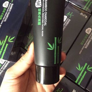 Gel lột Mụn Than Tre Nhật Bản Hankey- Sạch mụn - Thải độc chì- Sáng da -Bamboo Charcoal