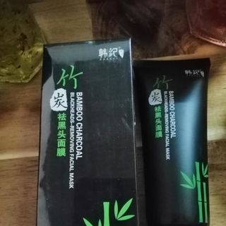Gel lột Mụn Than Tre Nhật Bản Hankey- Sạch mụn - Thải độc chì- Sáng da -Bamboo Charcoal