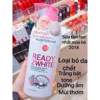 Sữa tắm dưỡng trắng Ready 2 white