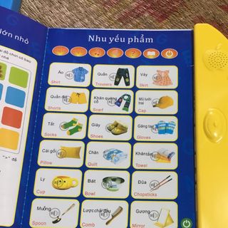 Sách điện tử thông minh song ngữ anh việt cho bé