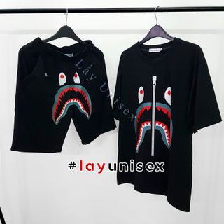Bộ áo quần BAPE SHARK