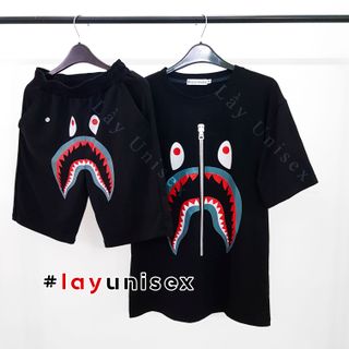 Bộ áo quần BAPE SHARK