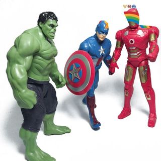 Bộ Sưu Tập 3 Nhân Vật Siêu Anh Hùng Marvel KHOẢNG TRỜI CỦA BÉ
