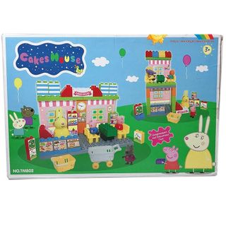 Xếp Hình Biệt Thự Villa Gia Đình Peppa Pig KHOẢNG TRỜI CỦA BÉ giá sỉ