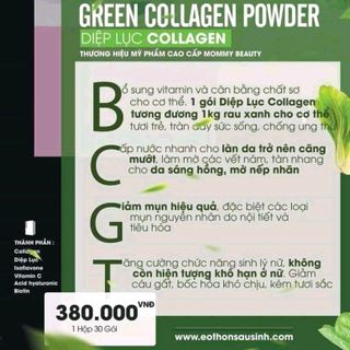 diệp lục collagen