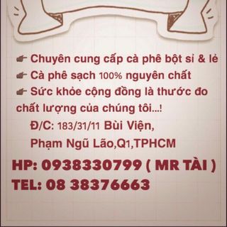 THÀNH NGUYÊN cà phê sạch vì sức khỏe cộng đồng