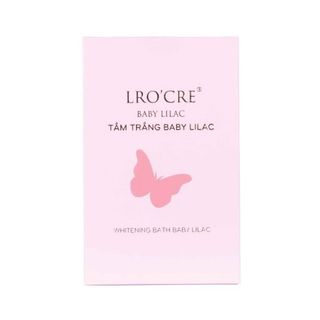 TẮM TRẮNG LROCRE BABY LILAC giá sỉ