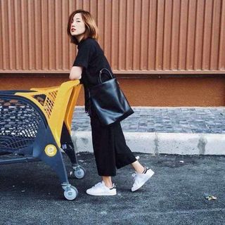 Quần Culottes ống rộng nam nữ