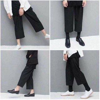 Quần Culottes ống rộng nam nữ giá sỉ