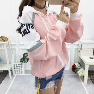 Áo khoác nữ Áo khoát nữ gió dù 2 lớp chống nắng số 26 dễ thương cực chuẩn đẹp-M025-Ao khoac nu Ao khoat nu gio du 2 lop chong nang