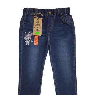 990128-ZM1- Quần jean BGdài1 lớpthêu thỏMade in VietNamsize nhỡ 4-9/ri6combo 6 sản phẩm từ nhỏ đến lớn giá sỉ