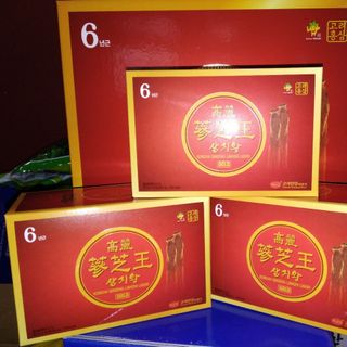 NƯỚC HỒNG SÂM LINH CHI KGS CAO CẤP 60 GÓI