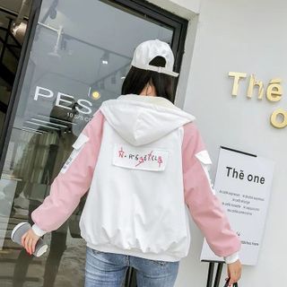 Áo khoác nữ Áo khoát nữ gió dù 2 lớp chống nắng Communication xitin bao chất hàng rất đẹp-M109-Ao khoac nu Ao khoat nu gio du 2 lop chong nang
