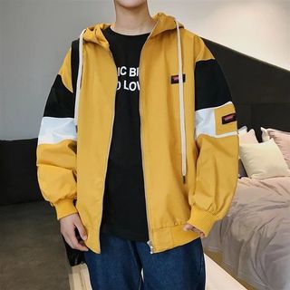 Áo khoác nam Áo khoát nam gió dù 2 lớp chống nắng phối tay dễ thương dễ thương hàng đẹp-M049-Ao khoac nam Ao khoat nam gio du 2 lop chong nang