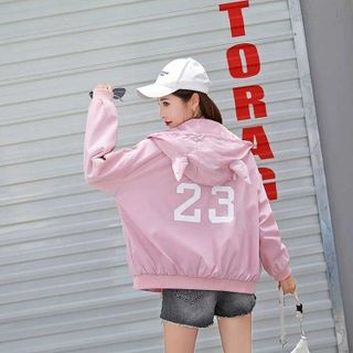 Áo khoác nữ Áo khoát nữ gió dù 2 lớp chống nắng mẫu số 23 chuẩn bao chất cực hót-M119-Ao khoac nu Ao khoat nu gio du 2 lop chong nang