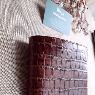 BÓP VÍ DA BÒ VÂN CÁ SẤU