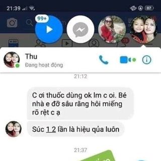 Trị sâu răng mẹ Tấm