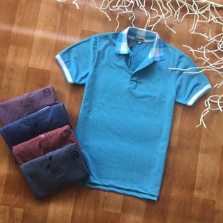 Áo thun nam Áo phông nam có cổ trụ cổ bẻ Men logo siêu chất cực chất thời trang-M154-Ao thun nam Ao phong nam co co tru co be
