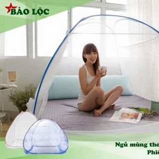 Mùng tự bung in hoa