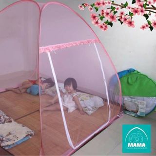 Mùng tự bung in hoa