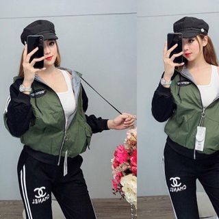 Áo khoác nữ Áo khoát nữ gió dù 2 lớp chống nắng Neotype nhiều màu hàng bao chất đẹp dễ thương-M062-Ao khoac nu Ao khoat nu gio du 2 lop chong nang