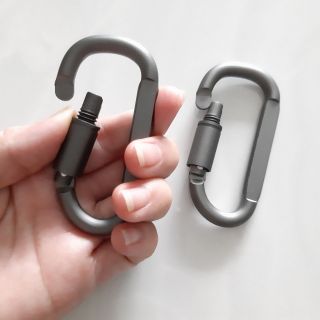 MÓC KHÓA NHÔM CHỮ D 8CM