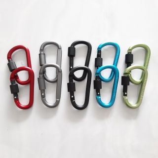 MÓC KHÓA NHÔM CHỮ D 8CM
