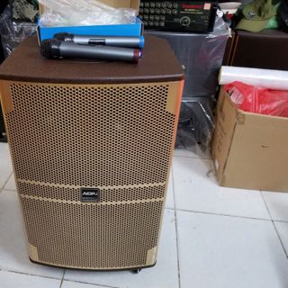 Loa kéo 4 tất thùng gỗ có loa lời