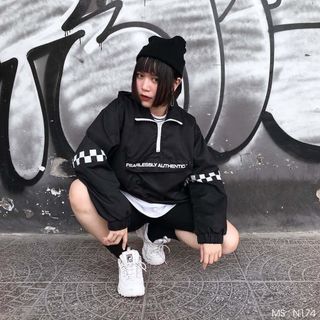 Áo khoác dù caro - Áo khoác Nam Nữ