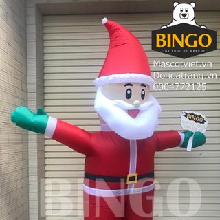 Mô hình trưng bày ông già noel bơm hơi