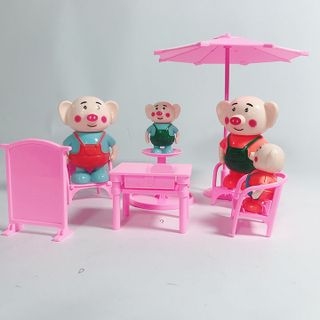 Đồ chơi mô hình phòng khách gấu nâu Diệp Anh Baby
