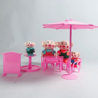 Đồ chơi mô hình phòng khách gấu nâu Diệp Anh Baby