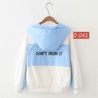 Áo khoác nữ Áo khoát nữ gió dù 2 lớp chống nắng DONT RUIN IT cực hót nhiều màu lựa chọn đẹp cá tính-M001-Ao khoac nu Ao khoat nu gio du 2 lop chong nang