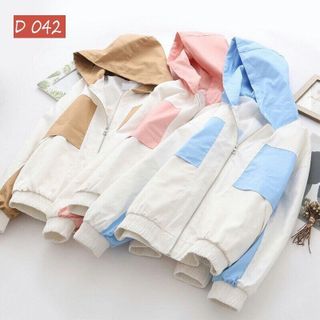 Áo khoác nữ Áo khoát nữ gió dù 2 lớp chống nắng DONT RUIN IT cực hót nhiều màu lựa chọn đẹp cá tính-M001-Ao khoac nu Ao khoat nu gio du 2 lop chong nang