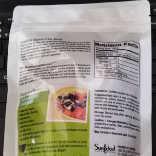 Hạt chia Sunfood 454g