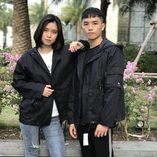 Áo khoác túi tay Unisex