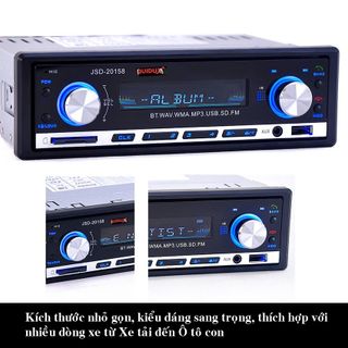 Máy Nghe Nhạc MP3 Nguồn 12V Model 20158BT