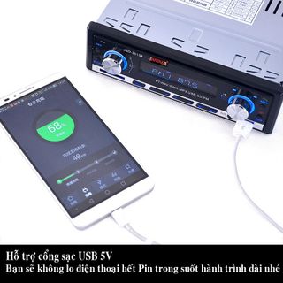 Máy Nghe Nhạc MP3 Nguồn 12V Model 20158BT