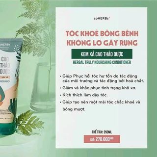 Cao Thảo Dược - Chống Gãy Rụng Kích Mọc Tóc