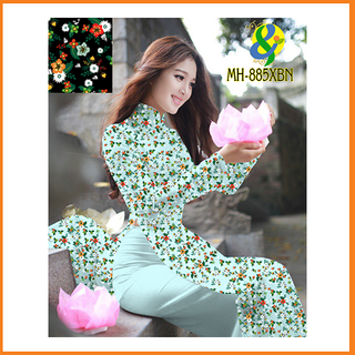 Vải Áo Dài hoa nhí MH-885